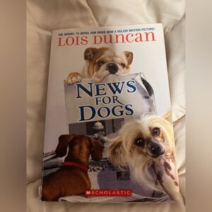 'News for Dogs' Book by Lois Duncan- Scholastic book